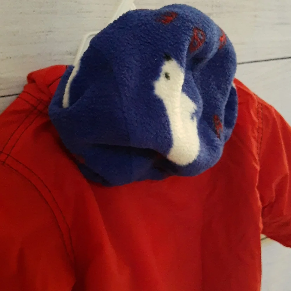 Baby Gap Jacket 3-12 mos Polar Bears & Penguins VTG 90s